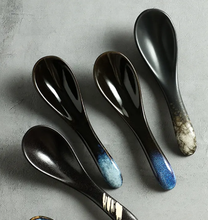 Charger l'image dans la galerie, Cuillère en céramique Collection Blue