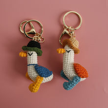 Charger l'image dans la galerie, Porte-clés crochet Canard Bleu