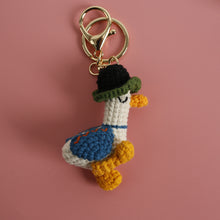 Charger l'image dans la galerie, Porte-clés crochet Canard Bleu