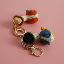 Charger l'image dans la galerie, Porte-clés crochet Canard Bleu
