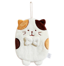 Charger l'image dans la galerie, Essuie-mains Chat Kawaii Beige