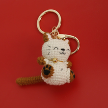 Charger l'image dans la galerie, Porte-clés crochet Chat Smile