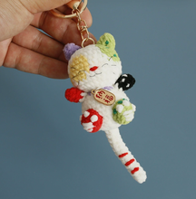 Charger l'image dans la galerie, Porte-clés crochet Chat Smile