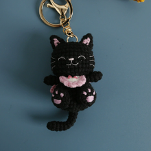 Charger l'image dans la galerie, Porte-clés crochet Chat Smile