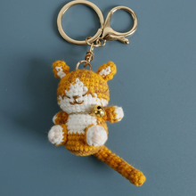 Charger l'image dans la galerie, Porte-clés crochet Chat Smile