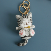 Charger l'image dans la galerie, Porte-clés crochet Chat Smile