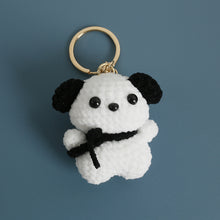 Charger l'image dans la galerie, Porte-clés crochet Ourson Blanc