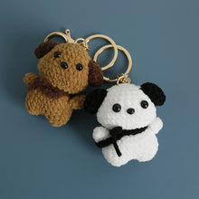 Charger l'image dans la galerie, Porte-clés crochet Ourson Blanc