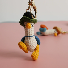 Charger l'image dans la galerie, Porte-clés crochet Canard Bleu