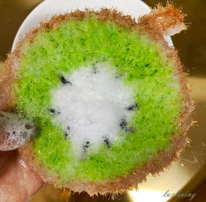 Eponge Bubble Kiwi Vert
