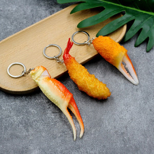 Porte-clés Crevette frite sauce Mayo