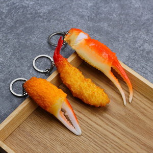 Porte-clés Crevette frite