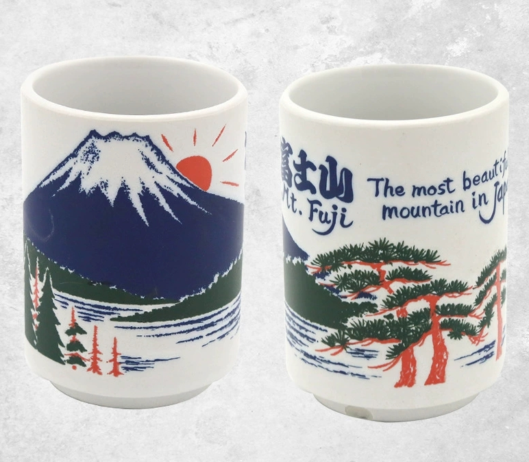 Mug Fuji Bleu