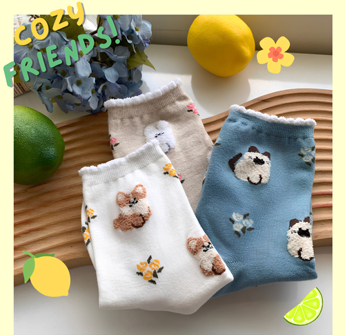 Chaussettes Animaux Doux