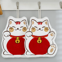 Charger l'image dans la galerie, Essuie-mains Chat Neko White
