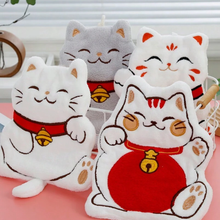 Charger l'image dans la galerie, Essuie-mains Chat Neko White