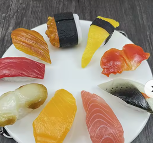 Porte-clés Sushi au Yellow fish