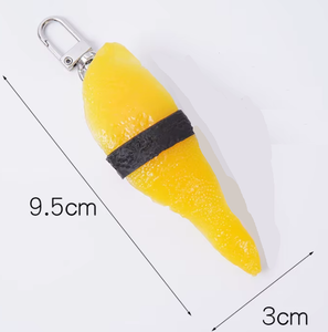 Porte-clés Sushi au Yellow fish