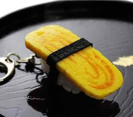 Porte-clés Sushi Omelette