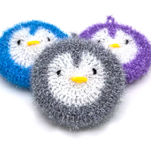 Charger l'image dans la galerie, K-Eponge Pingouin Gris