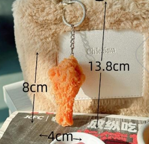 Porte-clés Poulet frit