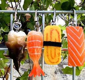 Porte-clés Sushi au Saumon