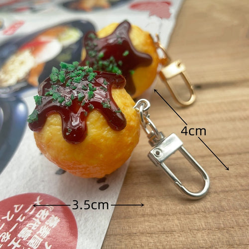 Porte-clés Takoyaki