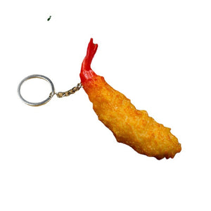 Porte-clés Crevette frite