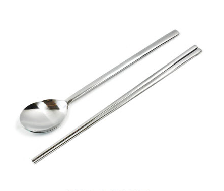 baguettes inox métal design chopstick coréen korean chopsticks turtle  stainless steel design gift – MyKelys